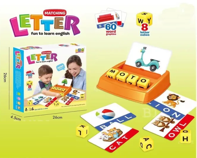 Xiaoshuanghe - Matching Letter - Fun to Learn English